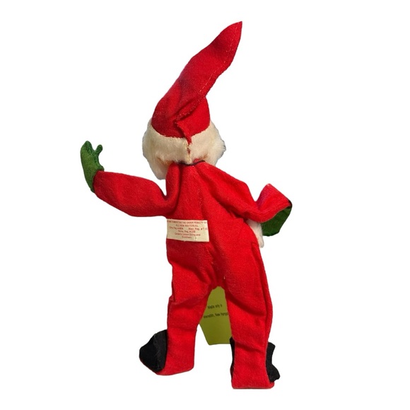 Vintage 1971 Annalee Mobilitee Santa And Mrs. Claus Christmas Dolls Holiday - Picture 13 of 16